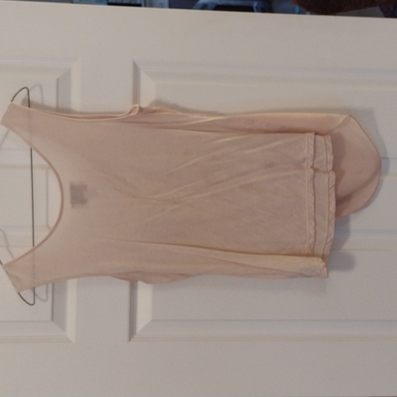 Peachy Nude Neutral Pink Tank - Picture 4 of 5